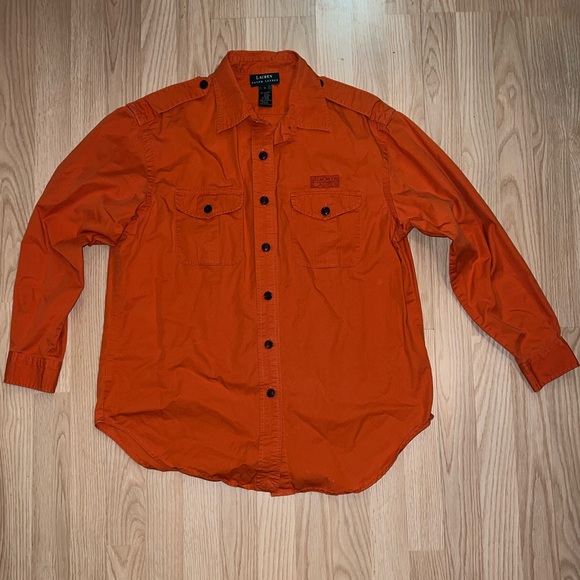 Ralph Lauren Other - Vintage Ralph Lauren Orange “RLMCMLXVII Lauren”